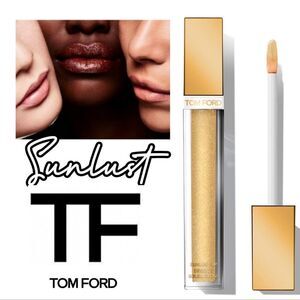 Tom Ford Limited Edition Lip Blush Sunlust Ph Color Change Gold Shimmer Gloss